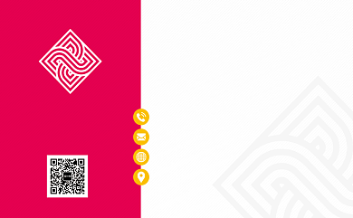 简约玫红商务时尚名片背景