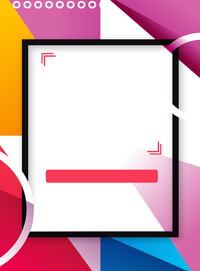 秋季尚新创意印刷海报背景