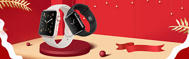 智能手表红色墙壁室内背景淘宝banner背景