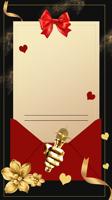 黑金创意招聘主播招募招新海报背景