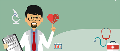 平面医疗医护体检公众号首图背景