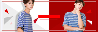 潮流男装海报banner背景