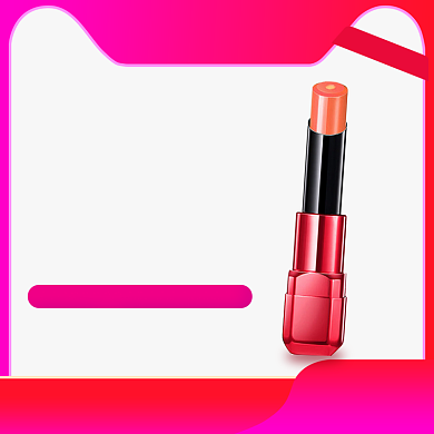 清新天猫双十二口红促销直通车背景