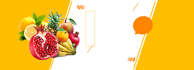 黄色新鲜水果淘宝天猫特卖淘宝banner背景
