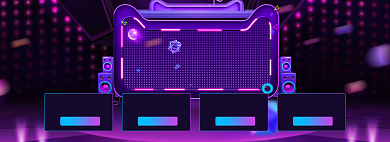 酷炫双十一优惠券淘宝电商banner图背景