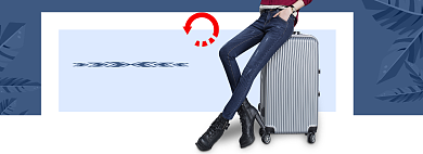 牛仔裤海报背景