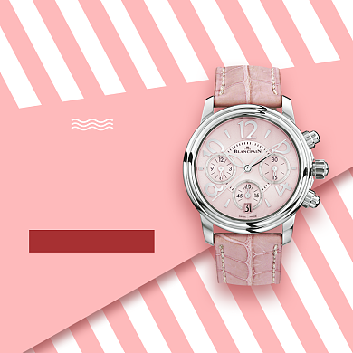 粉色时尚新品手表淘宝直通车图片背景