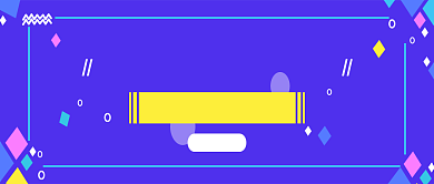 蓝色创意少儿编程培训公众号首图背景