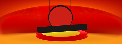 红色节日双十二提前购促销banner背景