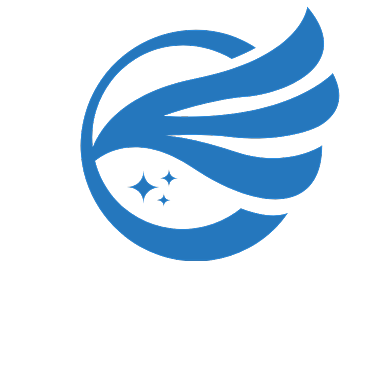 蓝色科技公司企业logo背景