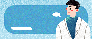 蓝色简约卡通世界高血压日公众号首图背景