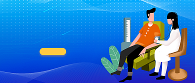 世界高血压日医生病人插画微信公众号素材图片背景