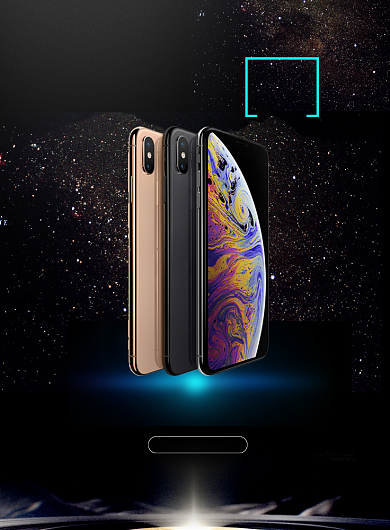 手机新品发布会印刷海报背景