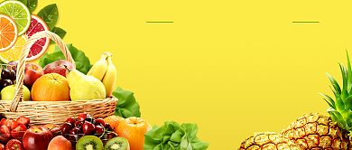 生鲜超市公众号首图背景