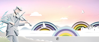 清新创意房产宣传公众号首图背景