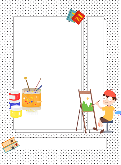 美术绘画培训班波点风创意印刷海报背景