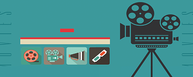 观影抵用券背景