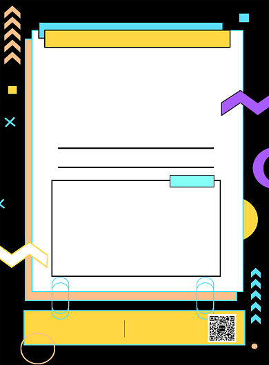 简约线条非你莫属职等你来招聘海报背景