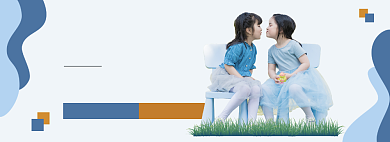 天猫童装新品上市限时优惠淘宝banner背景