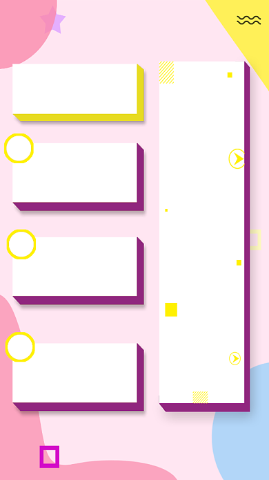 驾驭未来创意时尚几何风宣传海报背景