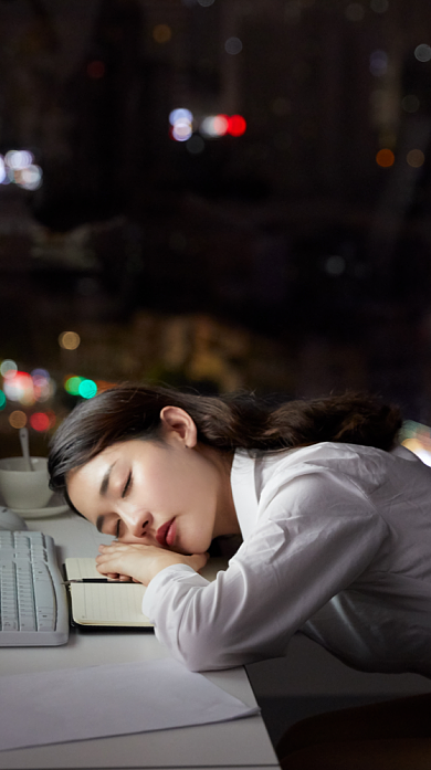 职场心灵鸡汤海报背景