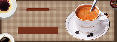 下午茶咖啡banner背景