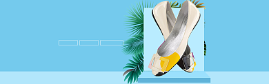 鞋类促销淘宝banner背景