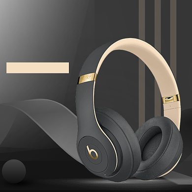 高端耳机宣传直通车背景