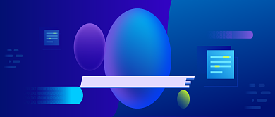 科技蓝色创意公众号首图背景