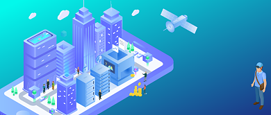 清新时尚卡通房地产广告微信公众号素材图片背景