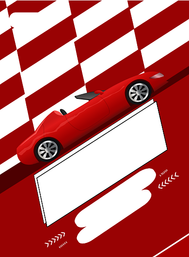 创意简约卡通汽车维修海报背景