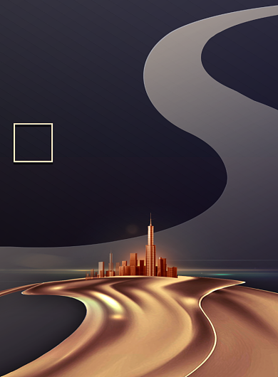 质感地产商铺宣传邀请印刷海报背景