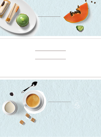 健康早餐印刷海报背景
