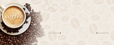 咖啡活动代金券80元背景