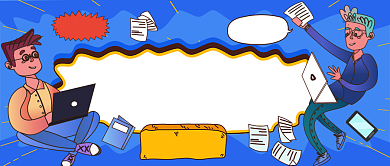 招聘纳新公众号首图背景