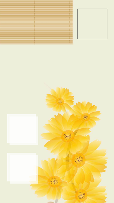 重阳节日签手机海报背景