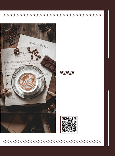 简约时尚咖啡物语咖啡宣传海报背景