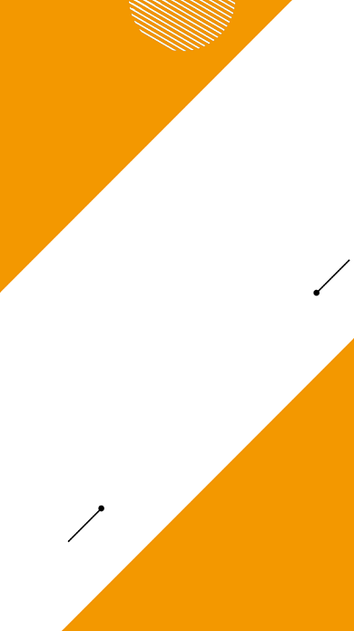 橙色创意简约企业招聘手机海报背景