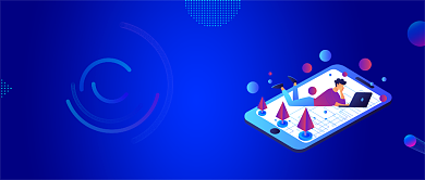 蓝色时尚5G科技改变未来微信公众号素材图片背景