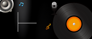 我们爱音乐公众号首图背景