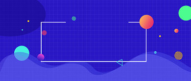 创意蓝色高考查分微信公众号素材图片背景