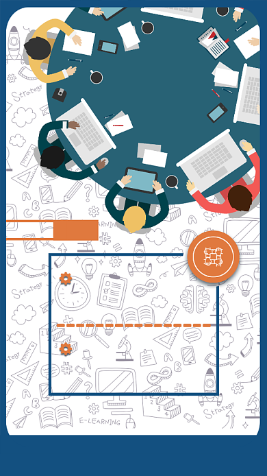 创意正能量企业文化手机宣传海报背景