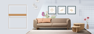 家居家具淘宝电商banner图背景