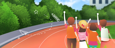 创意卡通青春毕业微信公众号素材图片背景