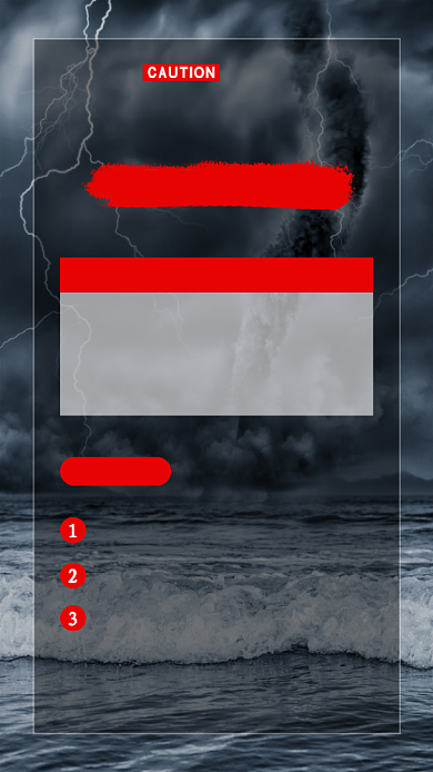 台风来了如何防范海报背景