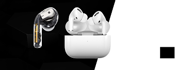 黑白简洁时尚数码家电耳机上市预订淘宝banner背景