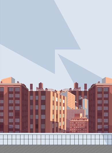 简约大气智慧城市智能时代宣传海报背景