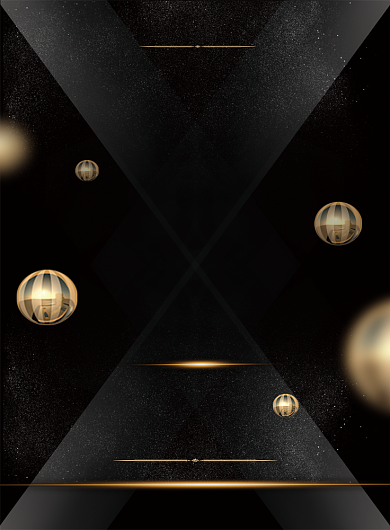 高端大气黑金房地产开盘印刷海报背景