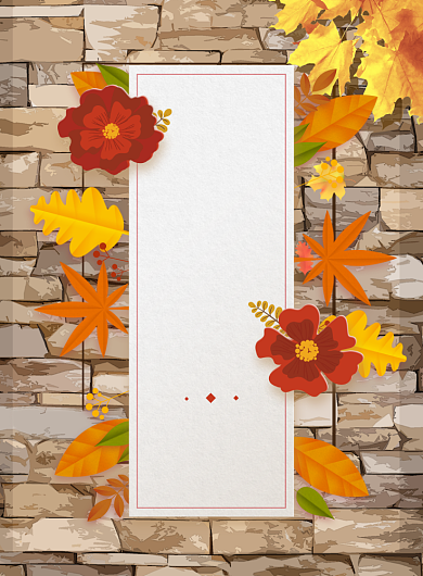 秋季特惠上新促销印刷海报背景