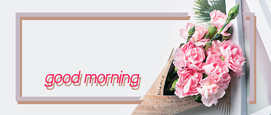 早安创意公众号首图背景